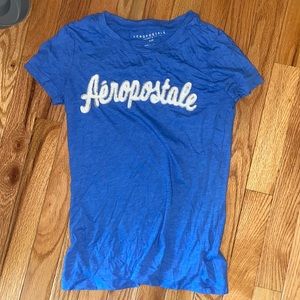 Blue Aéropostale t shirt